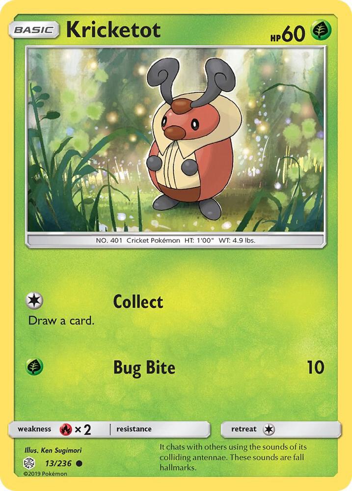 Kricketot 013/236 (SM - Cosmic Eclipse)  | Good Games Morley