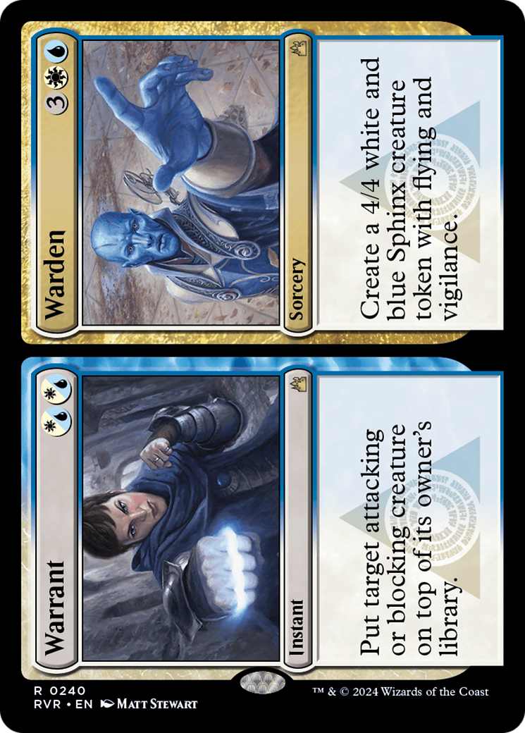 Warrant // Warden [Ravnica Remastered] | Good Games Morley