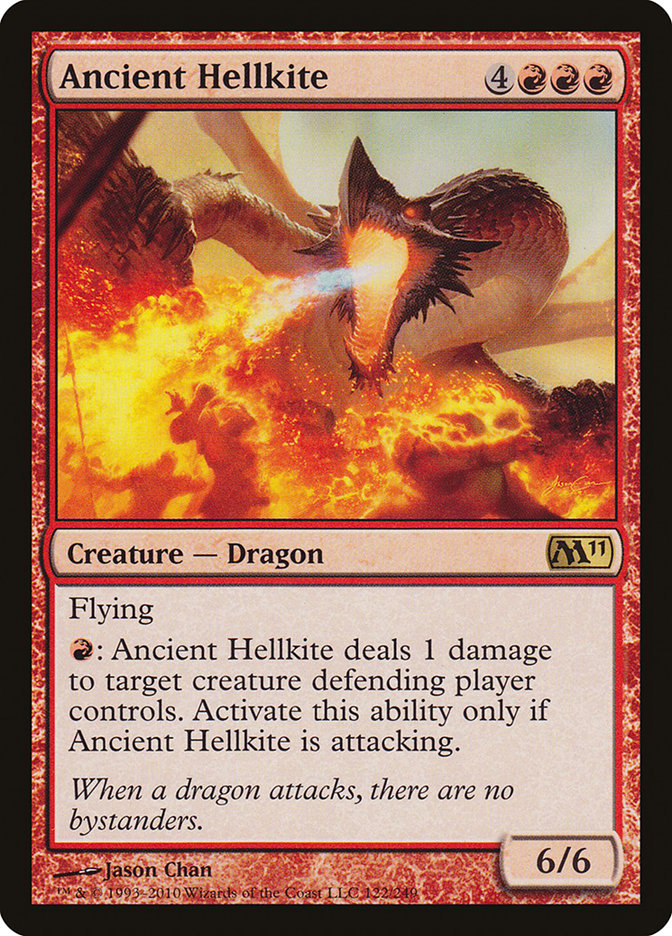 Ancient Hellkite 122/249 (Magic 2011 (M11))  | Good Games Morley