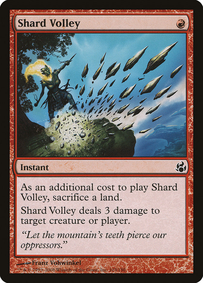 Shard Volley 103/150 (Morningtide)  - Foil | Good Games Morley