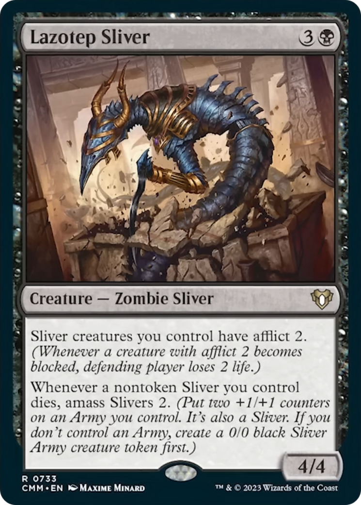 Lazotep Sliver [Commander Masters] | Good Games Morley
