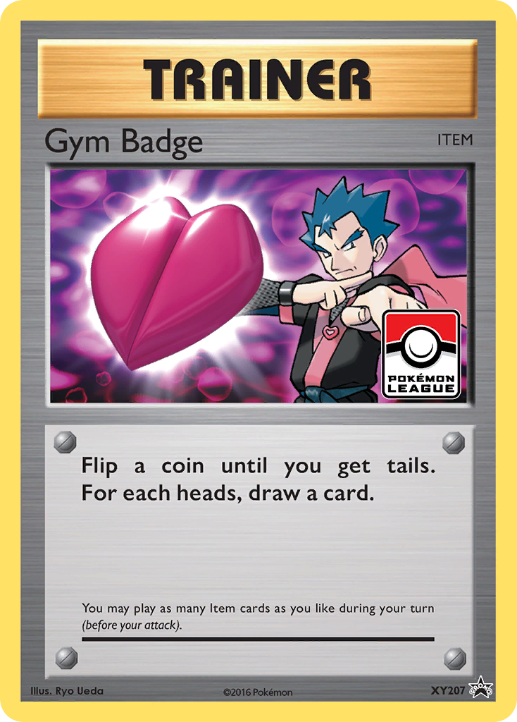 Gym Badge (XY207) (Koga) [XY: Black Star Promos] | Good Games Morley