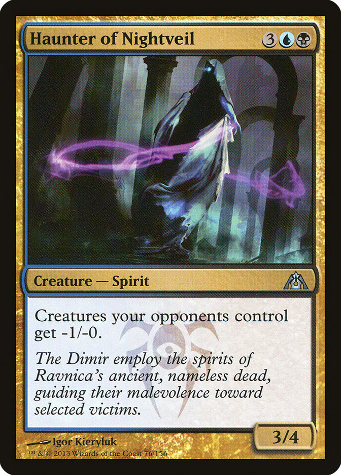 Haunter of Nightveil 76/156 (Dragon's Maze)  | Good Games Morley