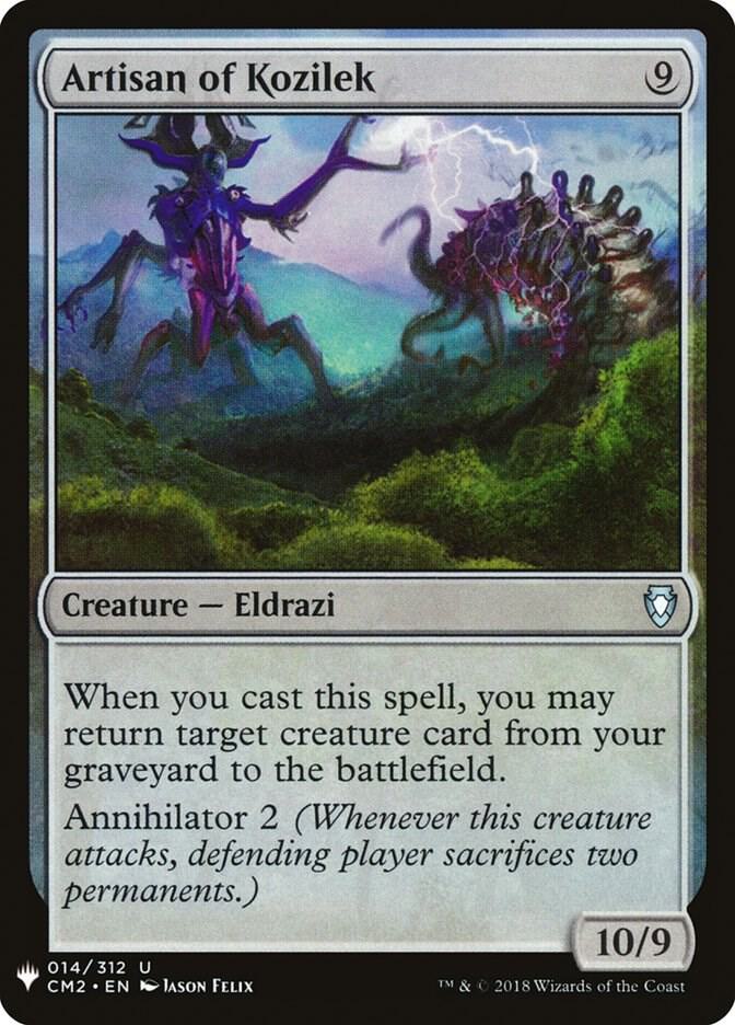 Artisan of Kozilek CM2-14/5075 (The List Reprints)  | Good Games Morley