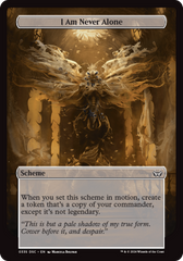 I Am Never Alone (Full Art) [Duskmourn: Archenemy] | Good Games Morley