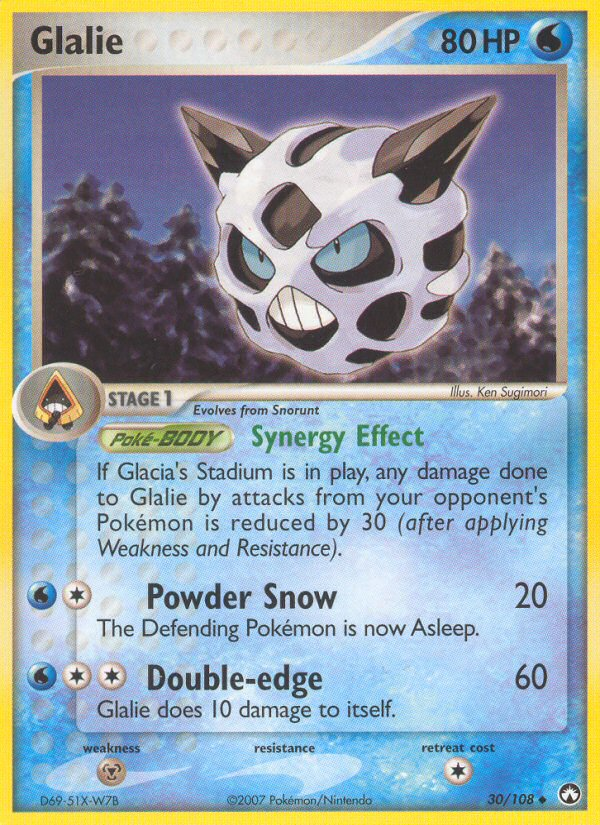 Glalie (30/108) [EX: Power Keepers] | Good Games Morley