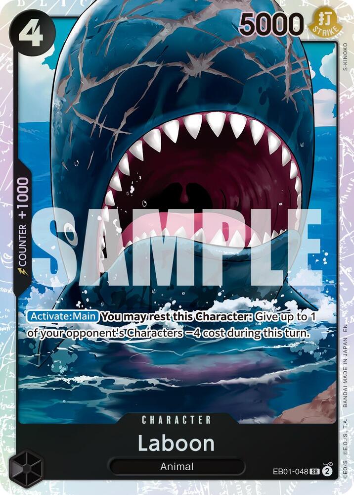 Laboon (Reprint) EB01-048 (Premium Booster -The Best- Vol. 2)  - Foil | Good Games Morley