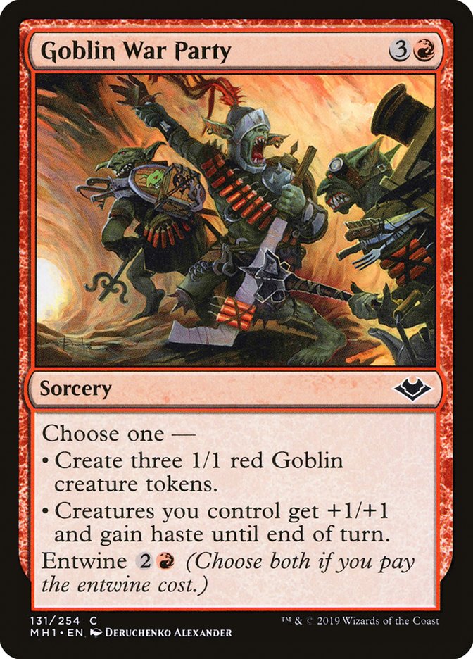 Goblin War Party [Modern Horizons] | Good Games Morley