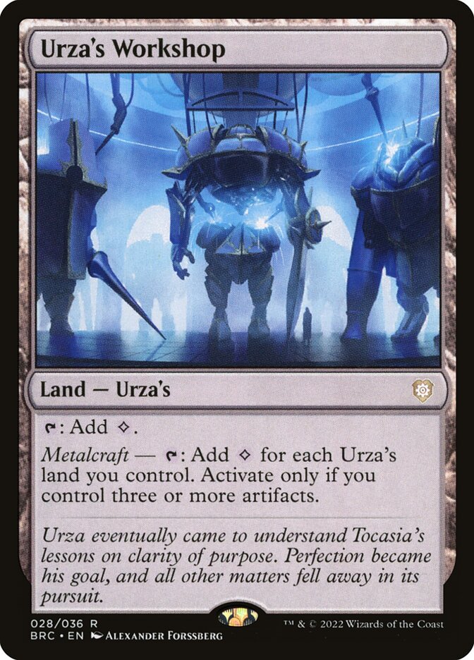 Urza's Workshop 28/40 (Commander: The Brothers' War)  | Good Games Morley