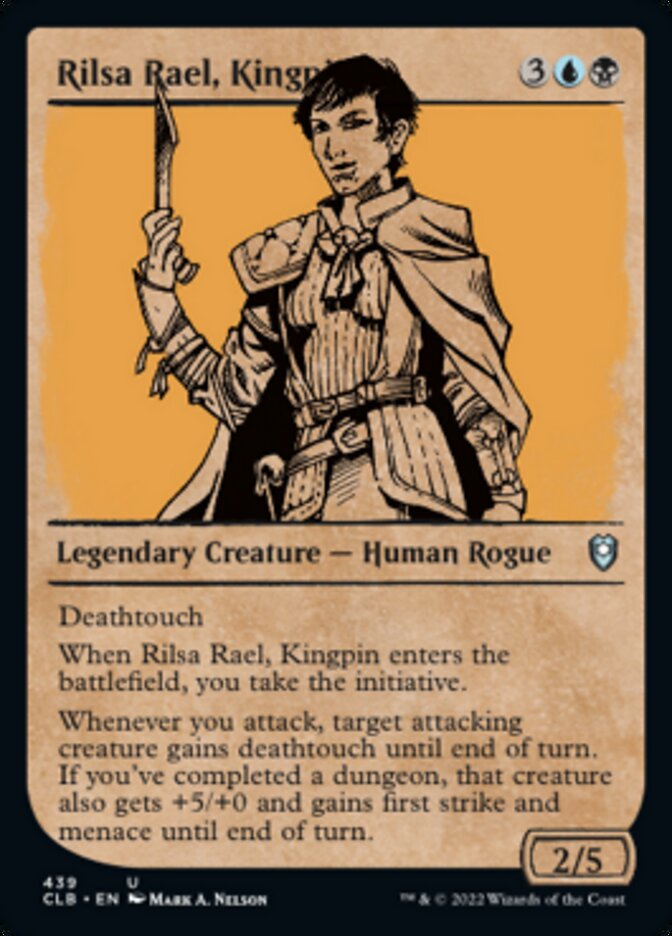 Rilsa Rael, Kingpin (Showcase) [Commander Legends: Battle for Baldur's Gate] | Good Games Morley