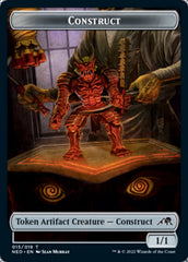 Construct (015) // Blood (017) Double-Sided Token [Challenger Decks 2022 Tokens] | Good Games Morley