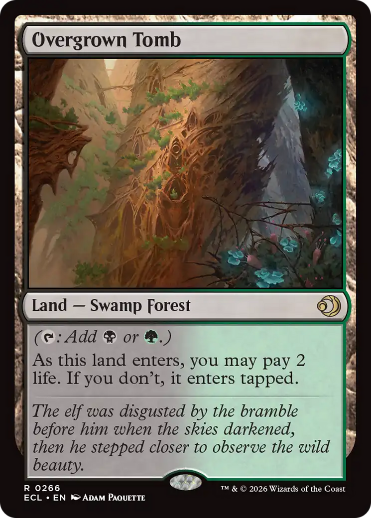 Overgrown Tomb [Lorwyn Eclipsed] | Good Games Morley
