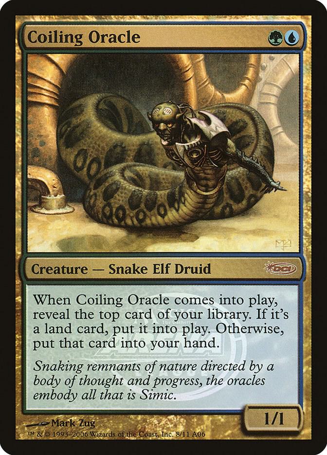 Coiling Oracle 8/8 (Arena Promos)  - Foil | Good Games Morley