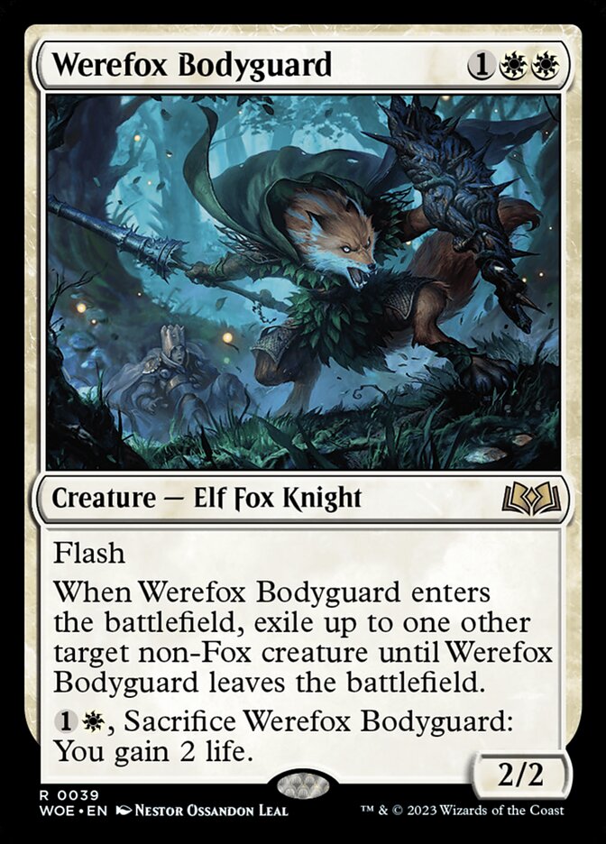 Werefox Bodyguard 39/276 (Wilds of Eldraine)  | Good Games Morley