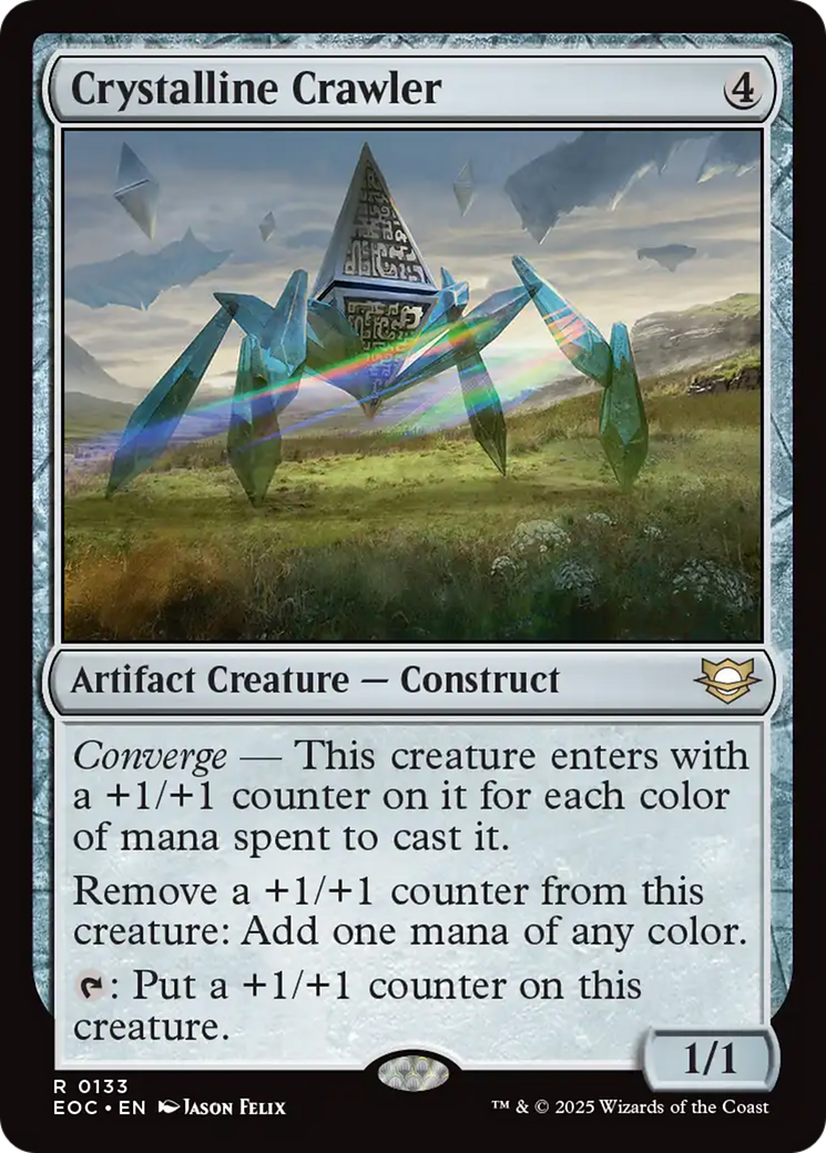 Crystalline Crawler [Edge of Eternities Commander] | Good Games Morley