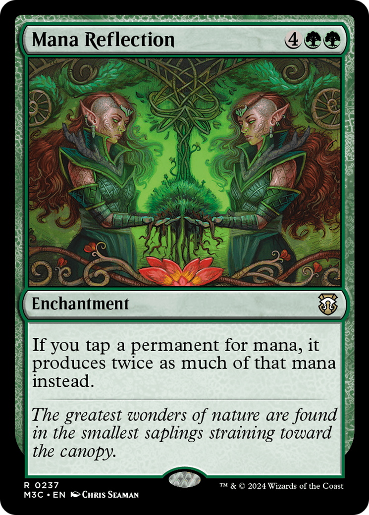 Mana Reflection (Ripple Foil) [Modern Horizons 3 Commander] | Good Games Morley
