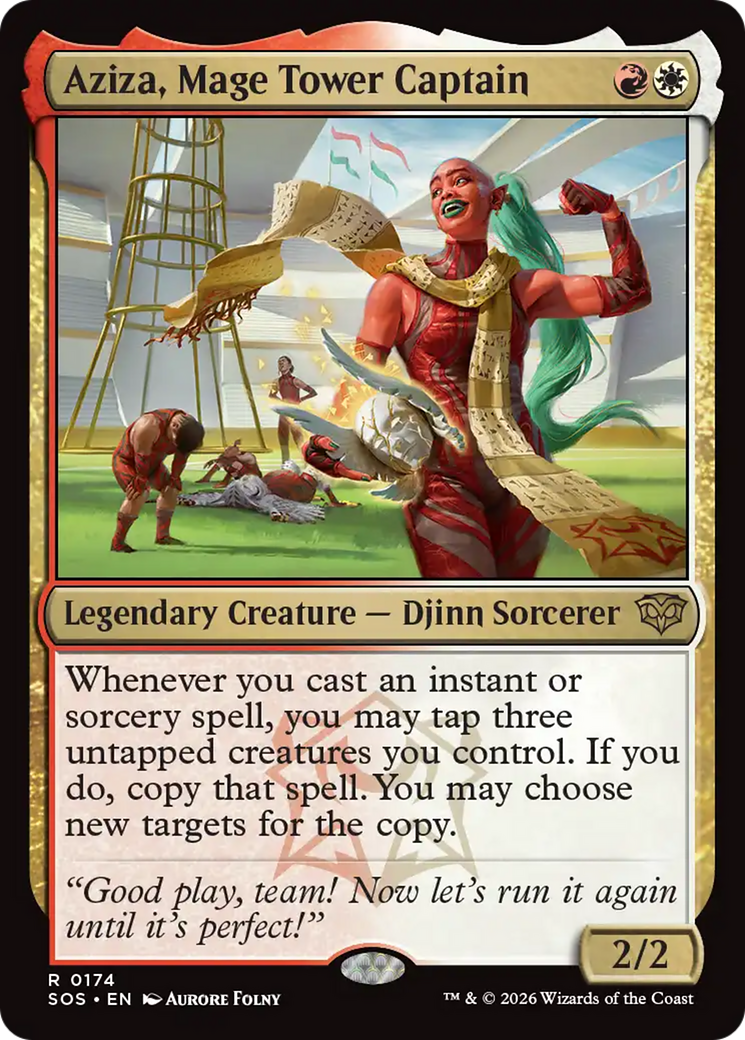 Aziza, Mage Tower Captain [Secrets of Strixhaven] | Good Games Morley