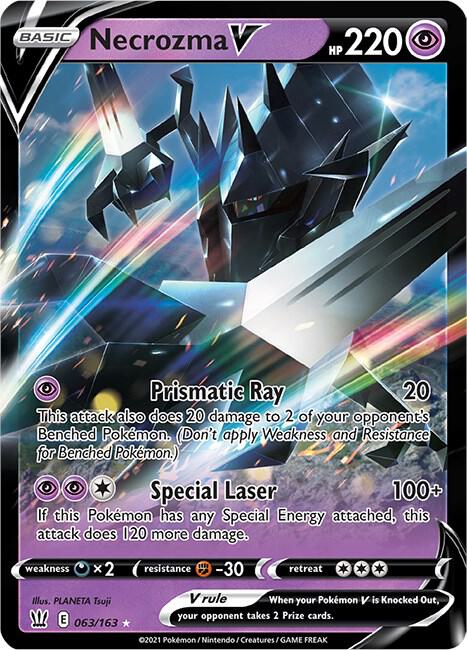 Necrozma V 063/163 (SWSH05: Battle Styles)  - Holofoil | Good Games Morley
