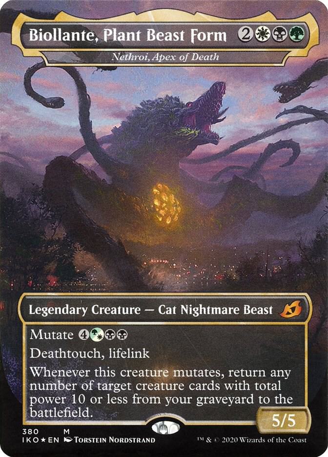 Biollante, Plant Beast Form - Nethroi, Apex of Death 380 (Ikoria: Lair of Behemoths)  - Foil | Good Games Morley