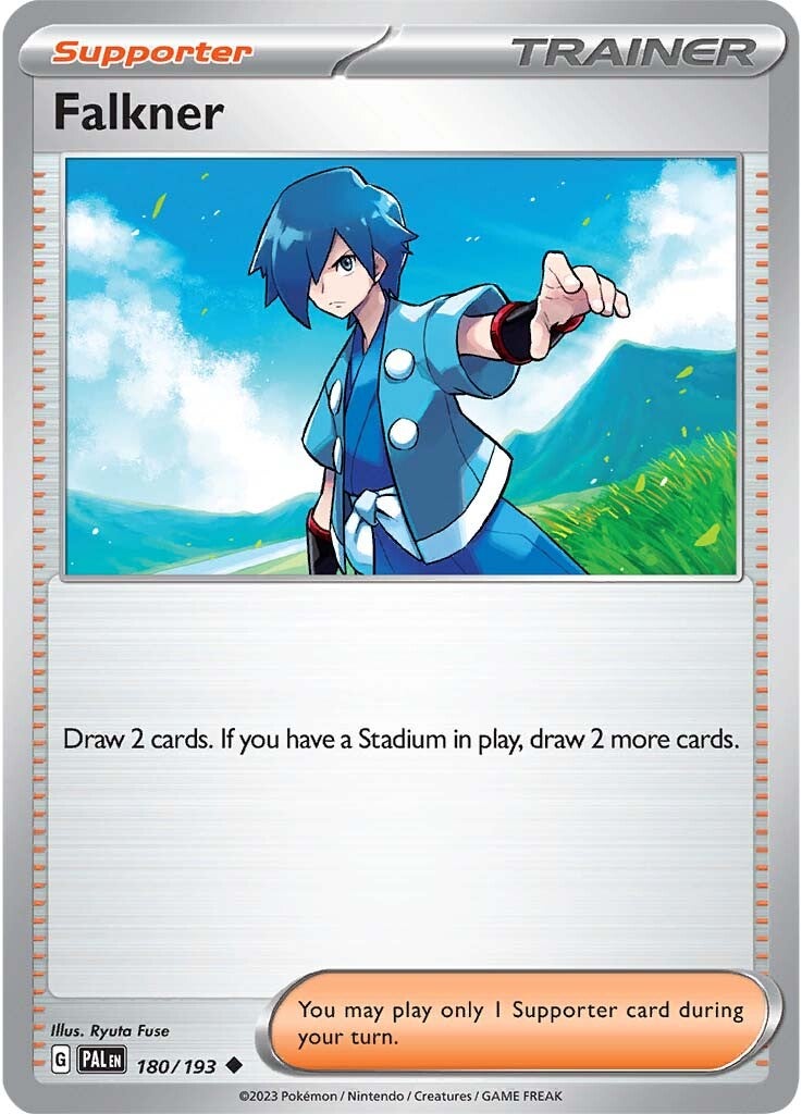 Falkner (180/193) [Scarlet & Violet: Paldea Evolved] | Good Games Morley