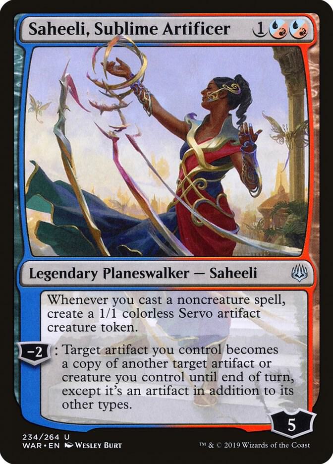Saheeli, Sublime Artificer 234/264 (War of the Spark)  | Good Games Morley
