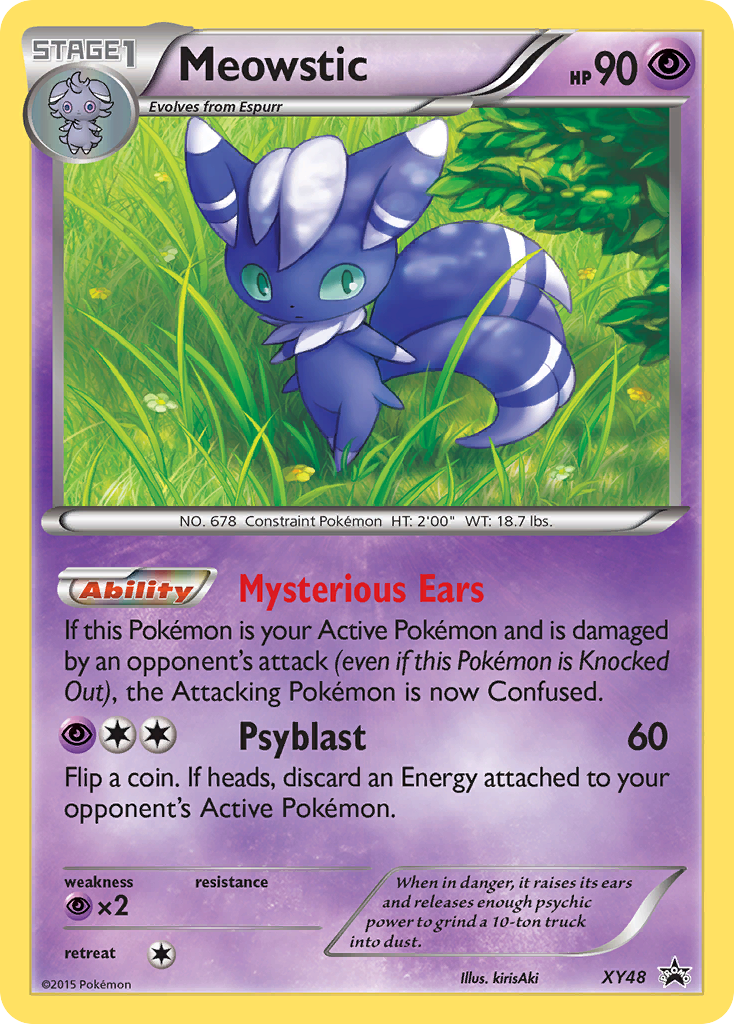Meowstic (XY48) [XY: Black Star Promos] | Good Games Morley