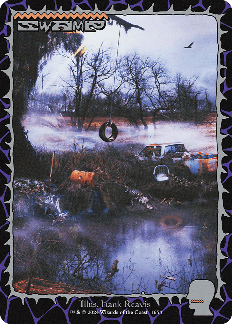 Swamp (1654) (Rainbow Foil) [Secret Lair Drop Series] | Good Games Morley