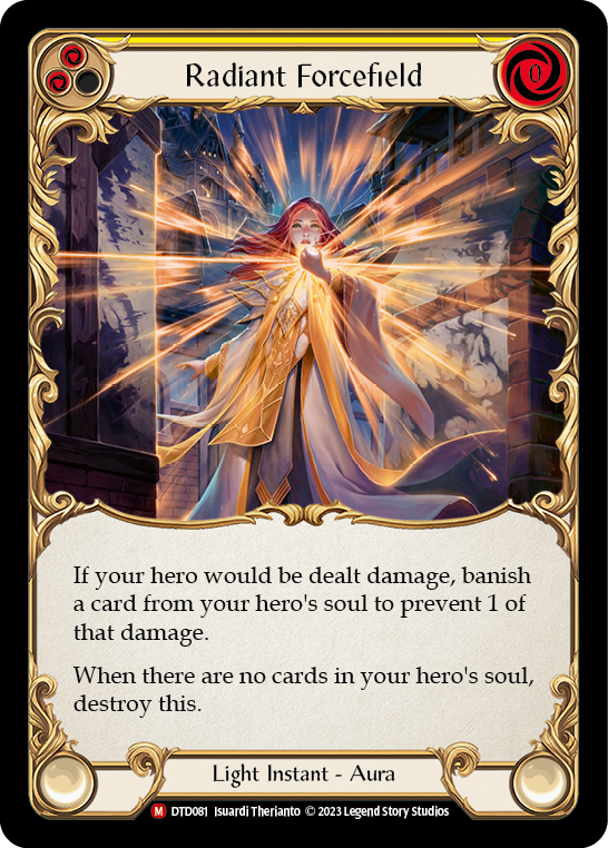 Radiant Forcefield [DTD081] (Dusk Till Dawn)  Rainbow Foil | Good Games Morley
