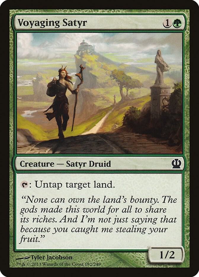 Voyaging Satyr 182/249 (Theros)  | Good Games Morley