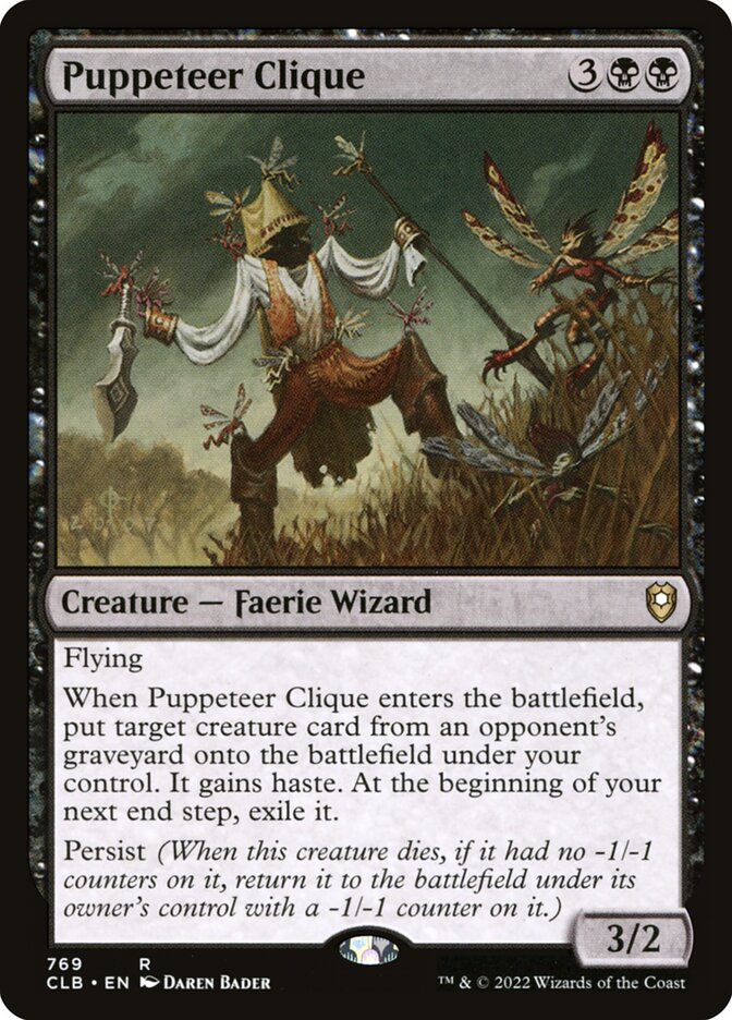 Puppeteer Clique 769 (Commander Legends: Battle for Baldur's Gate)  | Good Games Morley