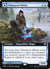 Glasspool Mimic // Glasspool Shore (Extended Art) [Zendikar Rising] | Good Games Morley