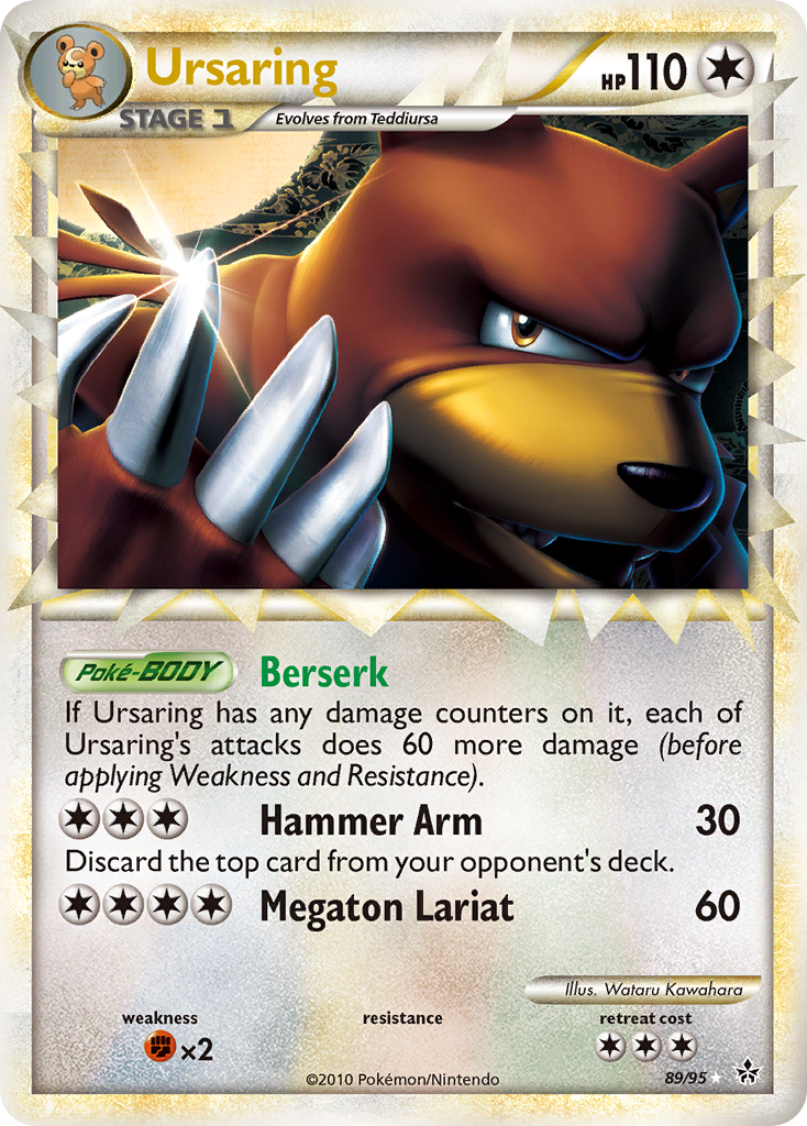 Ursaring (89/95) [HeartGold & SoulSilver: Unleashed] | Good Games Morley
