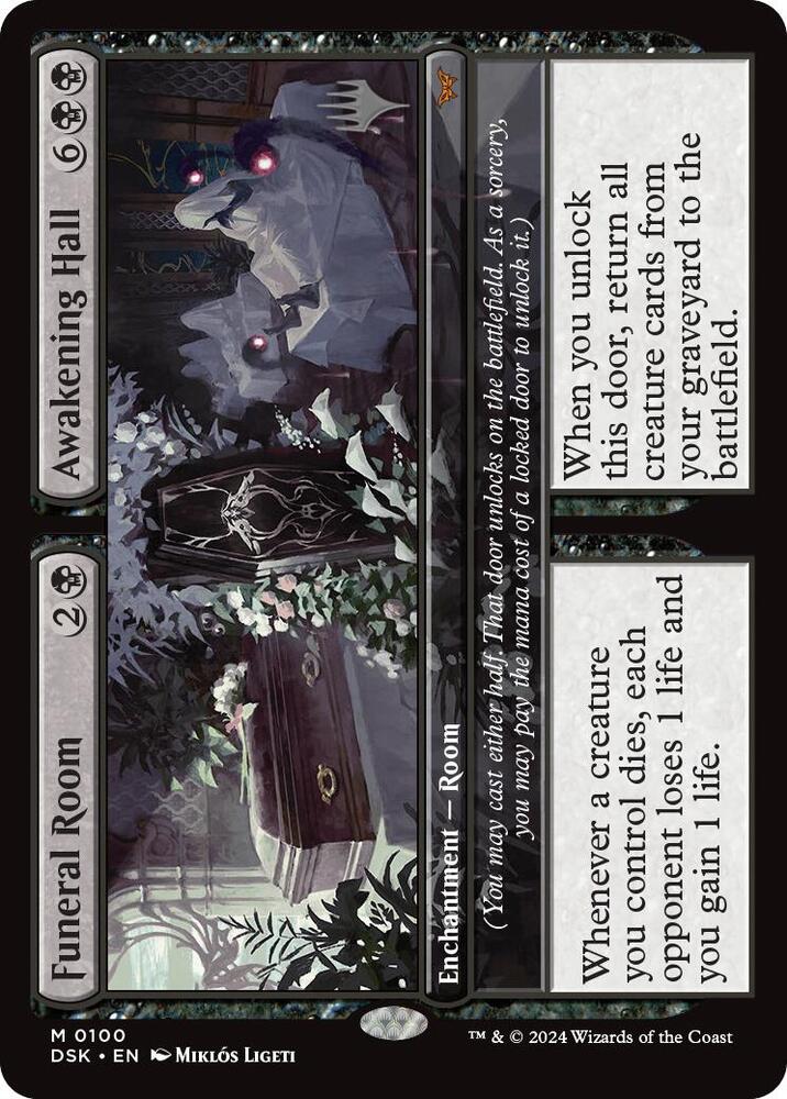 Funeral Room Awakening Hall 100 (Promo Pack: Duskmourn: House of Horror)  | Good Games Morley