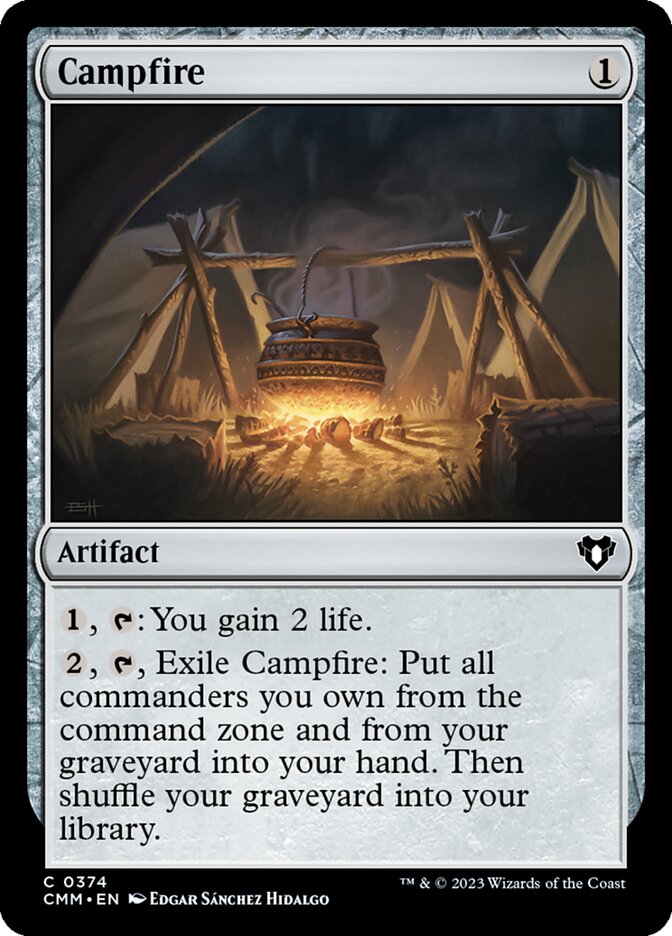 Campfire 374/451 (Commander Masters)  | Good Games Morley