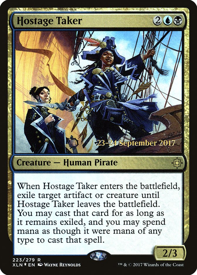 Hostage Taker [Ixalan Prerelease Promos] | Good Games Morley