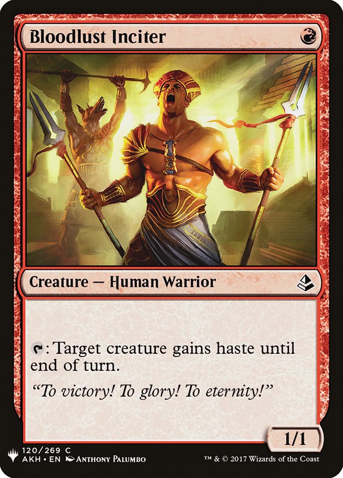 Bloodlust Inciter [Mystery Booster] | Good Games Morley