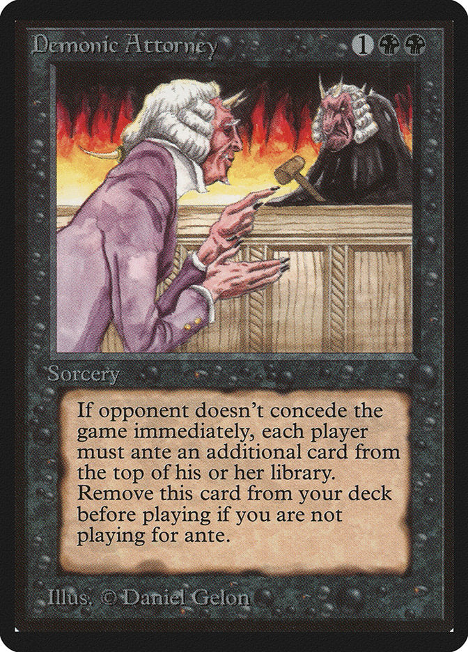 Demonic Attorney [Beta Edition] | Good Games Morley
