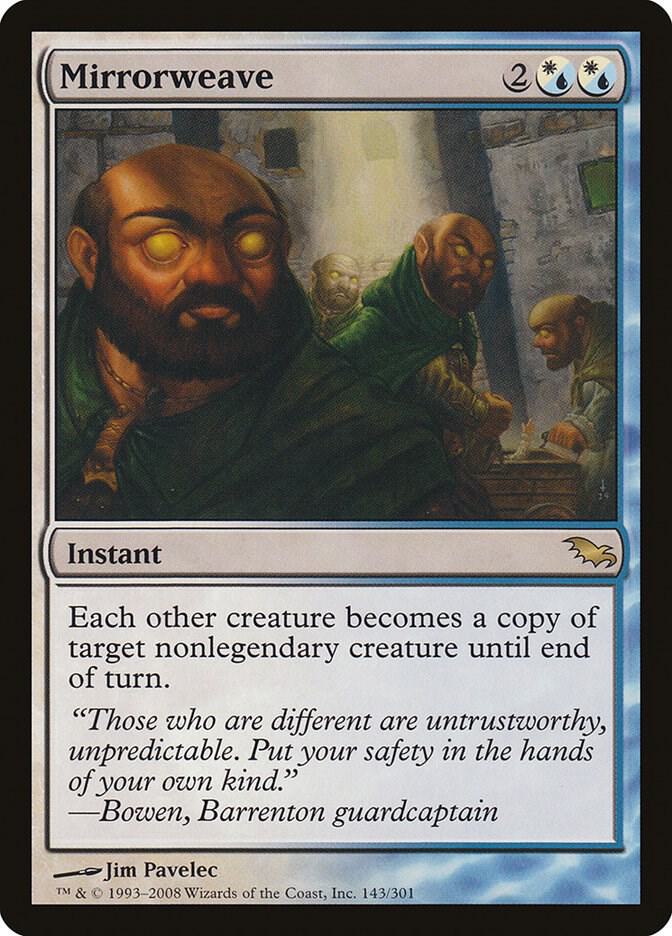 Mirrorweave 143/301 (Shadowmoor)  - Foil | Good Games Morley