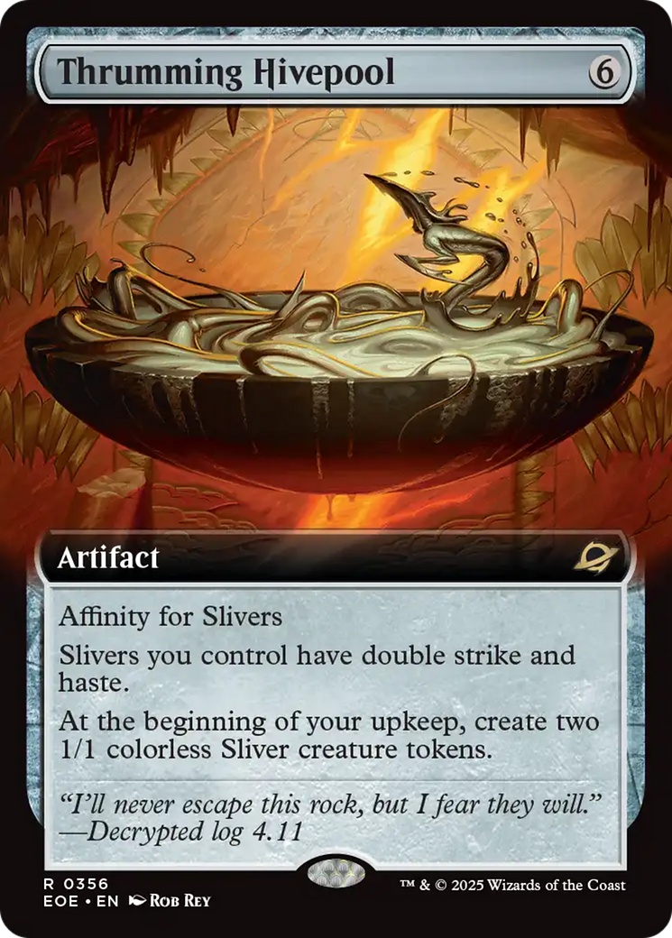 Thrumming Hivepool (Extended Art) [Edge of Eternities] | Good Games Morley
