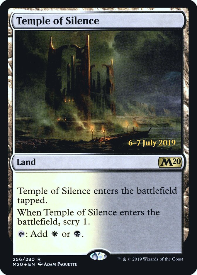 Temple of Silence [Core Set 2020 Prerelease Promos] | Good Games Morley