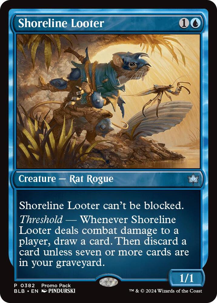 Shoreline Looter 382 (Promo Pack: Bloomburrow)  | Good Games Morley