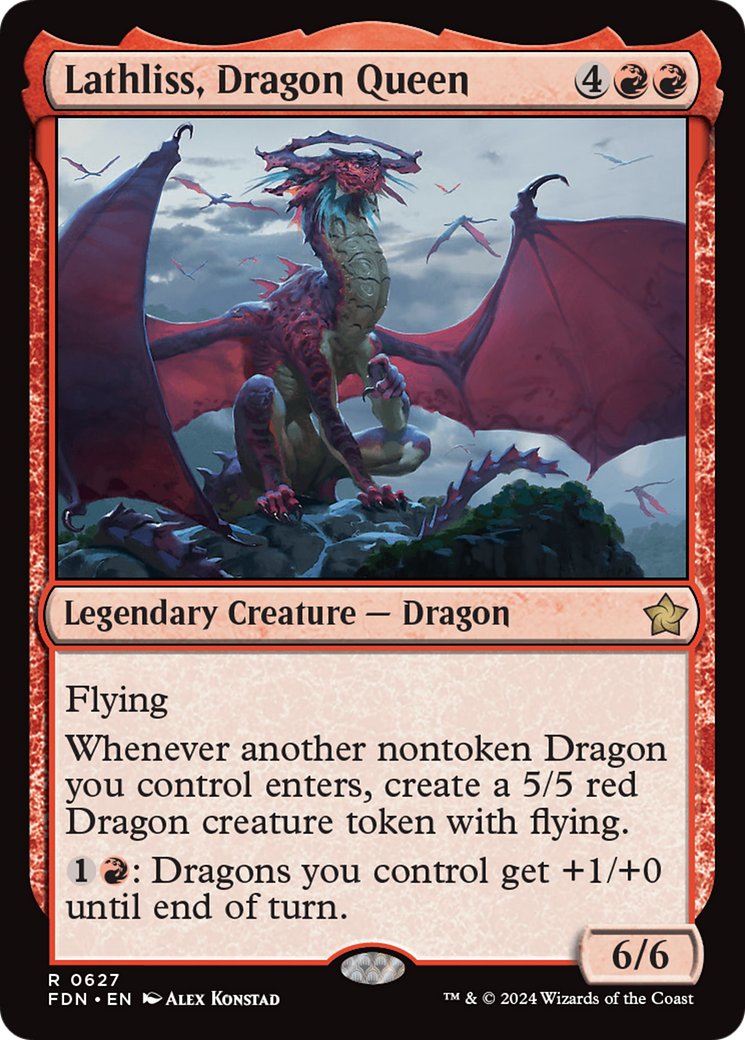 Lathliss, Dragon Queen [Foundations] | Good Games Morley