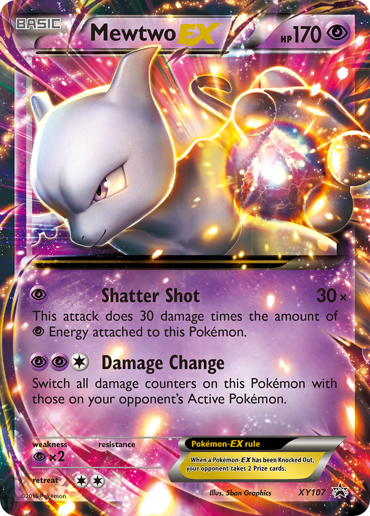 Mewtwo EX (XY107) [XY: Black Star Promos] | Good Games Morley
