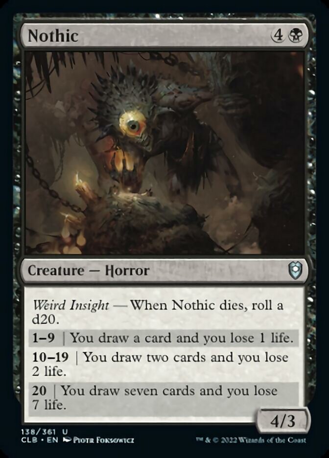 Nothic [Commander Legends: Battle for Baldur's Gate] | Good Games Morley