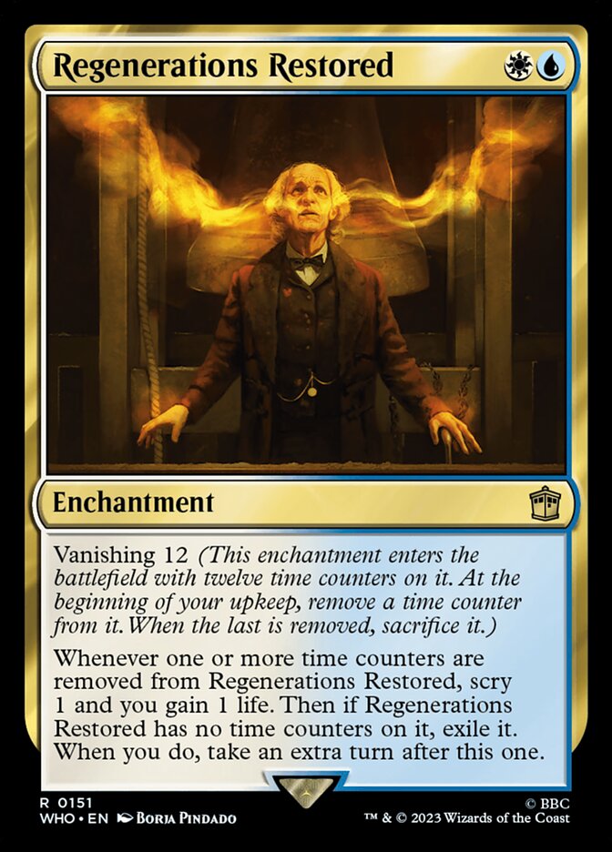 Regenerations Restored 151 (Universes Beyond: Doctor Who)  | Good Games Morley