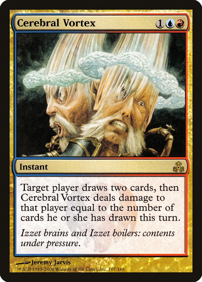 Cerebral Vortex 107/165 (Guildpact)  | Good Games Morley