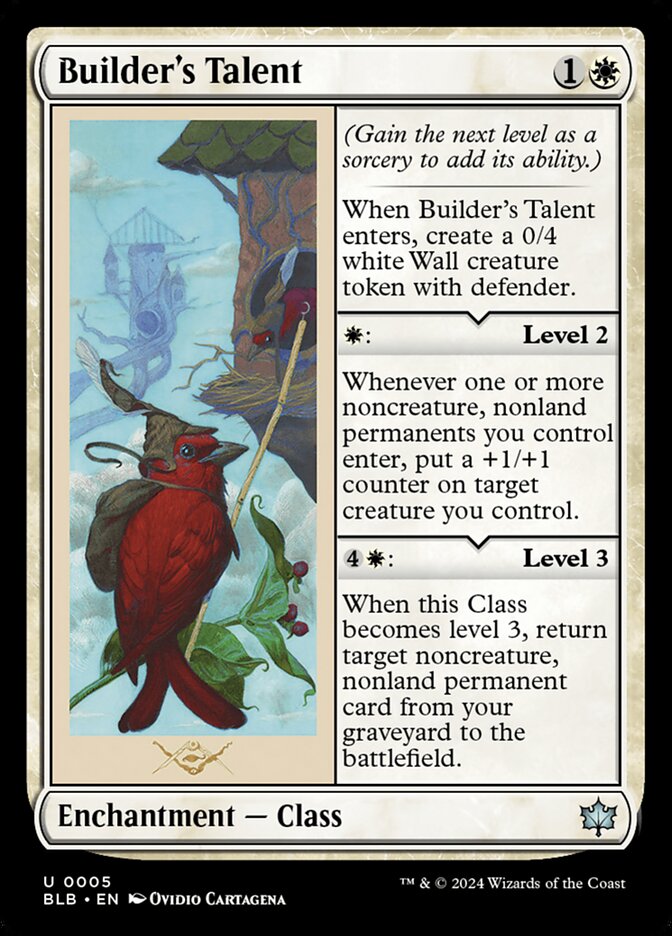 Builder's Talent 5 (Bloomburrow)  | Good Games Morley