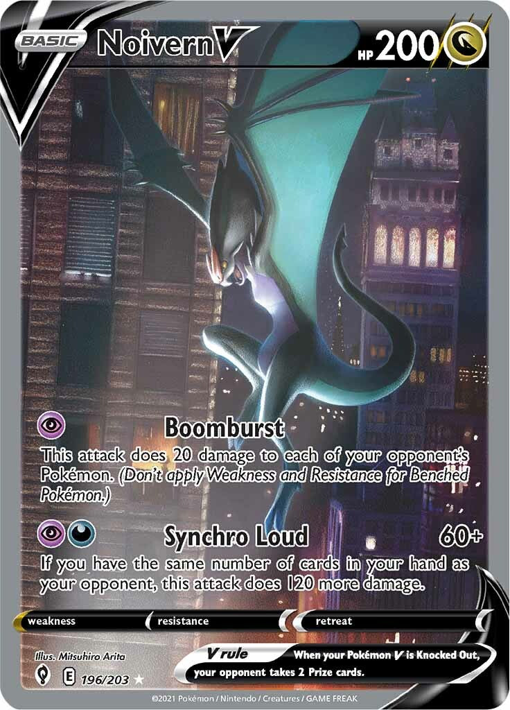 Noivern V (196/203) [Sword & Shield: Evolving Skies] | Good Games Morley