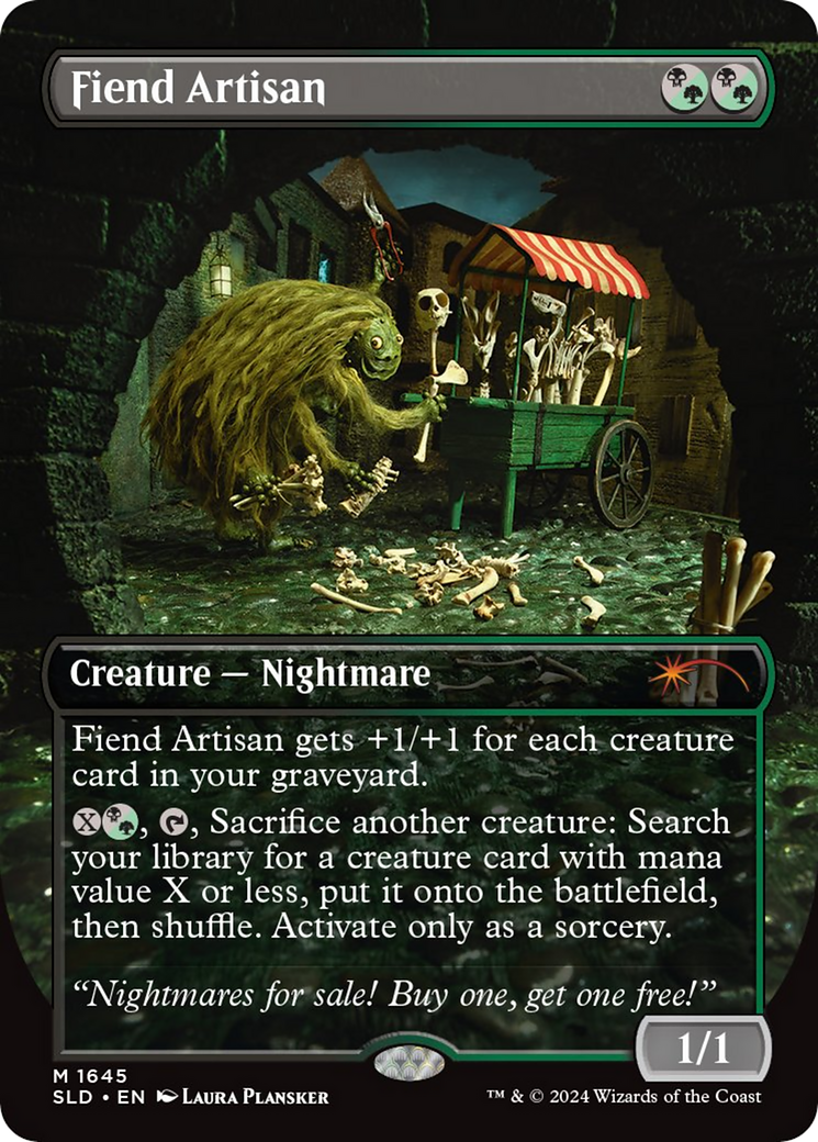 Fiend Artisan (Rainbow Foil) [Secret Lair Drop Series] | Good Games Morley