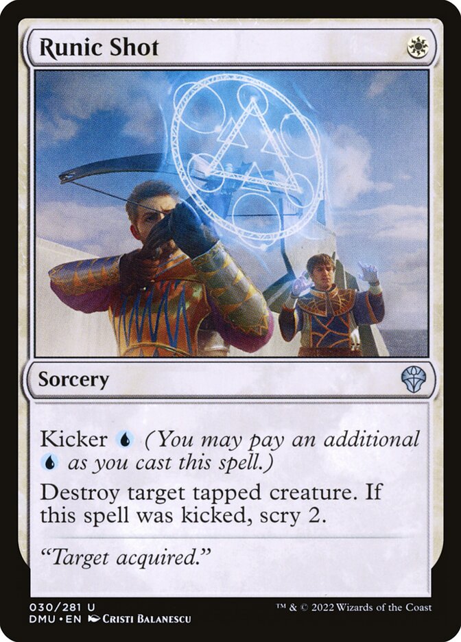 Runic Shot 30/281 (Dominaria United)  | Good Games Morley